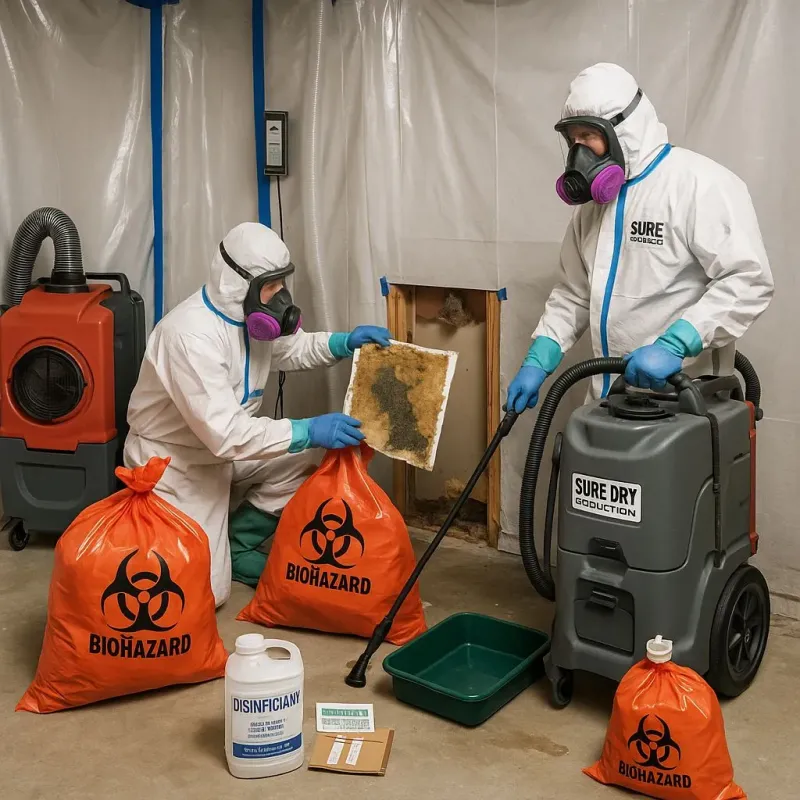 Contaminated Water Handling Protocols process in Blue Ridge, VA