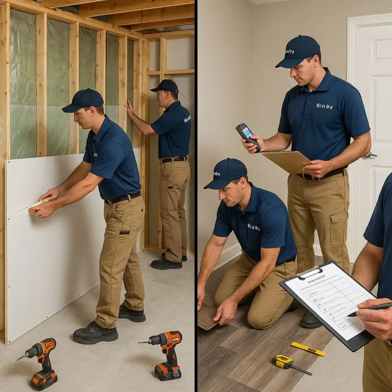 Repairs and Reconstruction process in Blue Ridge, VA